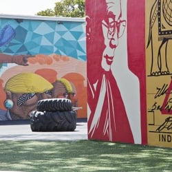 The Art Experience - Wynwood walls, a popular stop on the tour