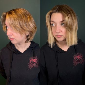 Mod By Mo - k-tip extension fill in on the sides to blend this cut - Hair Stylists Near Me - Syracuse, New York Mod By Mo - k-tip extension fill in on the sides to blend this cut - Hair Stylists Near Me - Syracuse, New York
