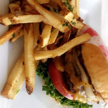 Mamma Mia - Burger and fries nice thick patty - Italian Near Me - Bakersfield, California Mamma Mia - Burger and fries nice thick patty - Italian Near Me - Bakersfield, California