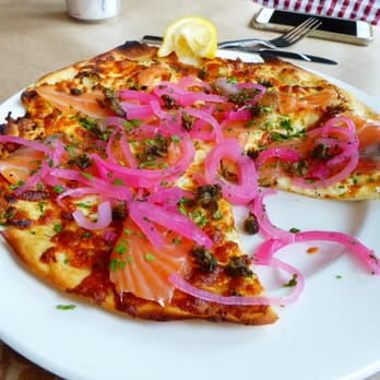 Salt Shaker Deli - Salmon pizza - Pizza Near Me - Lunenburg, Nova Scotia Salt Shaker Deli - Salmon pizza - Pizza Near Me - Lunenburg, Nova Scotia