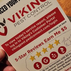Viking Pest Control - Viking buys positive reviews for $5.