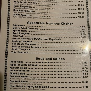 Chunmi Sushi - menu - Japanese Near Me - Ballwin, Missouri