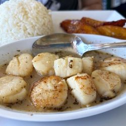 Boater's Grill - Scallops in Garlic Sauce