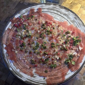 Fandi Mata - Tuna Carpaccio - Mediterranean Near Me - Brooklyn, New York