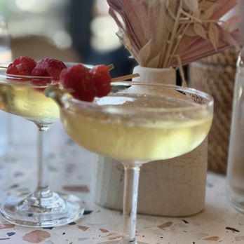 Box St. All Day - Complimentary Wine for the Anniversary Couple - Breakfast & Brunch Near Me - San Antonio, Texas