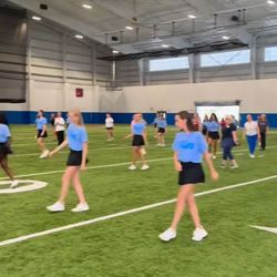 Grapevine High School - Grapevine Fabulous Fillies rehearsal at the MAC with GHS alumni