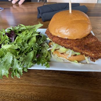 The Back Abbey - Upland - Schnitzel sandwich - Burgers Near Me - Upland, California