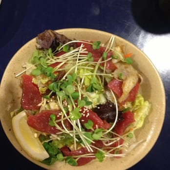Echizen Japanese Restaurant - Sashimi Salad!!!! So refreshingly light. - Japanese Near Me - Cypress, California Echizen Japanese Restaurant - Sashimi Salad!!!! So refreshingly light. - Japanese Near Me - Cypress, California