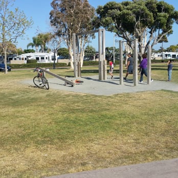 Bayside Park - Workout station near the middle of the park. - Parks Near Me - Chula Vista, California