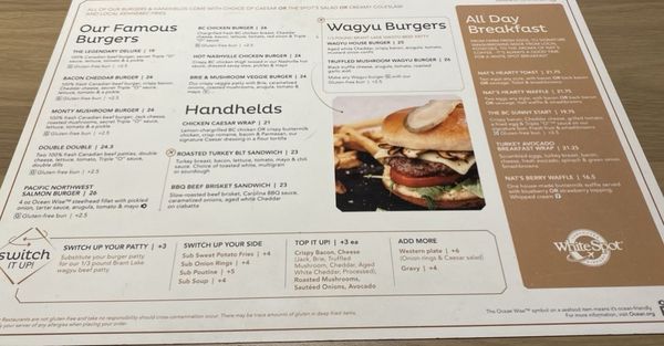 Menu photo 5 White Spot Richmond, BC Menu photo 5 White Spot Richmond, BC