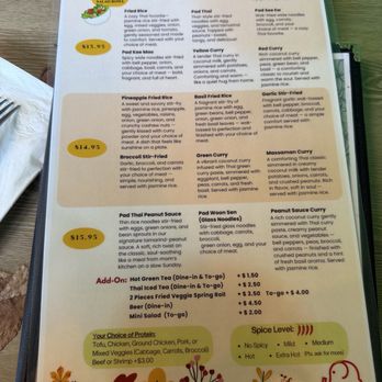Lanna Thai Kitchen - Happy Hour Menu - Comfort Food Near Me - Beaverton, Oregon