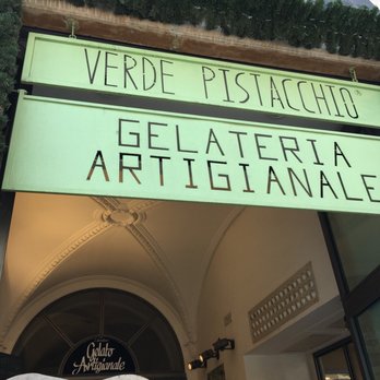 Verde Pistacchio - Signage - Desserts Near Me - Rome, RM Verde Pistacchio - Signage - Desserts Near Me - Rome, RM