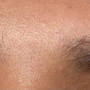 Thread Wax & Beyond - Mid area had a good amount of noticeable hairs untouched as well - Threading Services Near Me - Newnan, Georgia