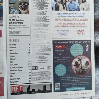 Riverfront Times - Riverfront Times, Saint Louis - Print Media Near Me - Saint Louis, Missouri Riverfront Times - Riverfront Times, Saint Louis - Print Media Near Me - Saint Louis, Missouri