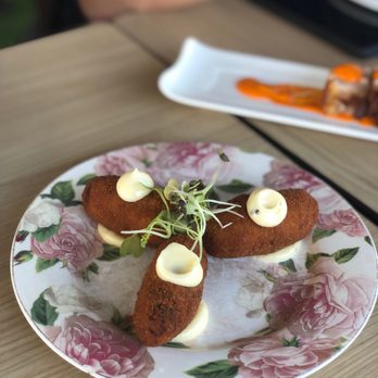 Tapagria Spanish Tapas - Mushroom Croquettas - Spanish Near Me - Markham, Ontario Tapagria Spanish Tapas - Mushroom Croquettas - Spanish Near Me - Markham, Ontario