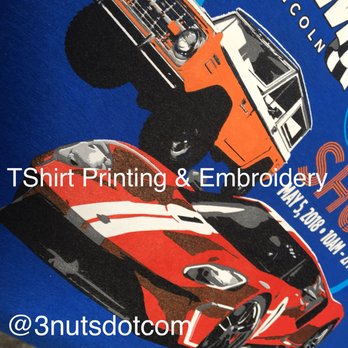 3Nuts Custom Apparel - Screen printed on royal blue t shirt - Screen Printing Near Me - Las Vegas, Nevada 3Nuts Custom Apparel - Screen printed on royal blue t shirt - Screen Printing Near Me - Las Vegas, Nevada