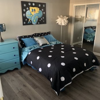 Sun Tile & More - My new flooring throughout my whole house, this is my bedroom - Flooring Near Me - Glendora, California