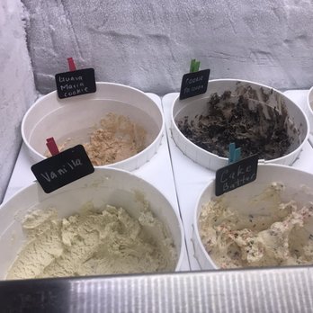 Midtown Creamery - Left to right ice cream flavors - Desserts Near Me - Miami, Florida Midtown Creamery - Left to right ice cream flavors - Desserts Near Me - Miami, Florida