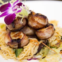 Seasons Asian Pan - Long Beach - Bacon Wrapped Scallops