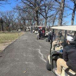 Oak Knoll Golf Club - The first Tee box 15 min early before our tee time