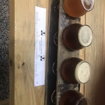 Dissent Craft Brewery - Flight - Breweries Near Me - Saint Petersburg, Florida