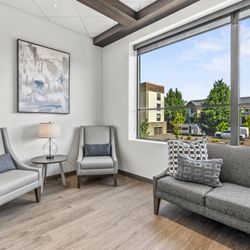 Sleep Dentistry of Vancouver East - Pleasant and relaxing seating areas with a view.