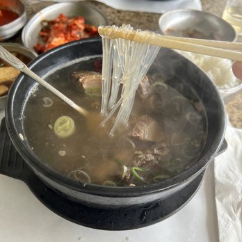 Han Yang - Glass noodles (in galbi-tang) - Korean Near Me - Buena Park, California Han Yang - Glass noodles (in galbi-tang) - Korean Near Me - Buena Park, California