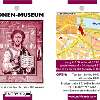 Ikonen-Museum - Minicards, Ikonen-Museum in Sachsenhausen, Frankfurt am Main - Museums Near Me - Frankfurt, HE Ikonen-Museum - Minicards, Ikonen-Museum in Sachsenhausen, Frankfurt am Main - Museums Near Me - Frankfurt, HE
