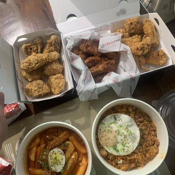 bb.q Chicken - Golden Original Whole Chicken Gang-Jeong Wings Ddeok-Bokki Kimchi Fried Rice Spicy Galbi Wings - Chicken Shop Near Me - Vernon Hills, Illinois bb.q Chicken - Golden Original Whole Chicken Gang-Jeong Wings Ddeok-Bokki Kimchi Fried Rice Spicy Galbi Wings - Chicken Shop Near Me - Vernon Hills, Illinois