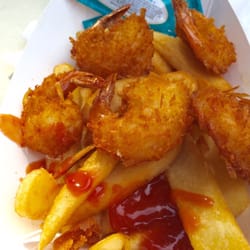 The London Fish & Chippy - Coconut shrimp & English chips-2016