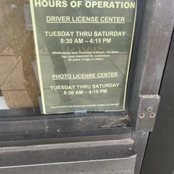 PennDOT Photo & Exam Center - ***Updating the hours on google and Yelp would be much appreciated!    I'm posting this So others know they are not open Monday