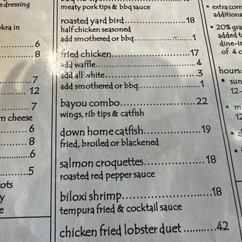 Cornbread Restaurant & Bar - Menu - Soul Food Near Me - Southfield, Michigan Cornbread Restaurant & Bar - Menu - Soul Food Near Me - Southfield, Michigan