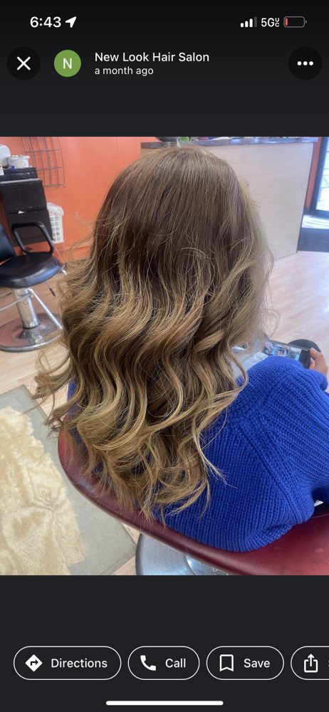 New Look Hair Salon Logo