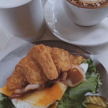 La Forêt - Cappuchino White hot chocolate Breakfast sandwich - Coffee & Tea Near Me - Burnaby, British Columbia La Forêt - Cappuchino White hot chocolate Breakfast sandwich - Coffee & Tea Near Me - Burnaby, British Columbia