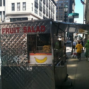 Fruit Salad Cart - people walking down the street - Juice Bars & Smoothies Near Me - Philadelphia, Pennsylvania Fruit Salad Cart - people walking down the street - Juice Bars & Smoothies Near Me - Philadelphia, Pennsylvania