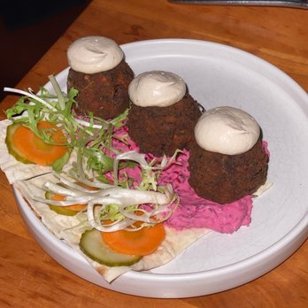 Oleana Restaurant - Spinach Falafel - Turkish Near Me - Cambridge, Massachusetts