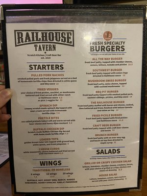 Menu photo 8 RailHouse Tavern Cordele, GA Menu photo 8 RailHouse Tavern Cordele, GA