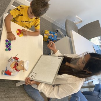Beyond Therapy Medical Group - Gloria working with my son. - Speech Therapists Near Me - Los Angeles, California Beyond Therapy Medical Group - Gloria working with my son. - Speech Therapists Near Me - Los Angeles, California