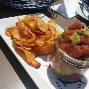 Bluewater Avalon - Tuna Poke - Must try if you like tuna poke! - Seafood Near Me - Avalon, California
