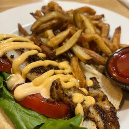 Blackened Catfish Sandwich