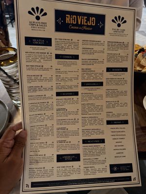 Menu photo 2 Rio Viejo Cocina De Mexico Worcester, MA