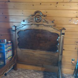 Michigan Discount Mattress - Restored bed, waiting on a mattress.