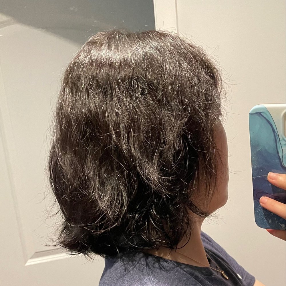 Clean Looks - Perm hair but turns out like this - Hair Salons Near Me - Pacifica, California