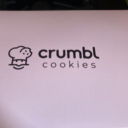 Crumbl Cookies package with care