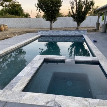 HSB Pools - Pool installation - Tile coping, wood plank concrete - Pool & Hot Tub Service Near Me HSB Pools - Pool installation - Tile coping, wood plank concrete - Pool & Hot Tub Service Near Me