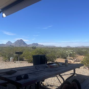 Tin Valley Retro Rentals - View from our camp site! - RV Rental Near Me - Terlingua, Texas Tin Valley Retro Rentals - View from our camp site! - RV Rental Near Me - Terlingua, Texas
