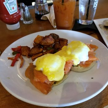 Savin Bar & Kitchen - Smoked salmon Benedict. - American Near Me - Dorchester, Massachusetts