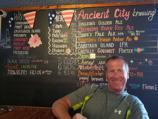 Menu photo 5 Ancient City Brewing St. Augustine, FL