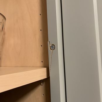 Lowe's Home Improvement - Cracked frame on cabinet - Hardware Stores Near Me - Plainville, Connecticut