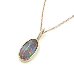 J Adair Jewelry Design - Boulder Opal 18k yellow Gold